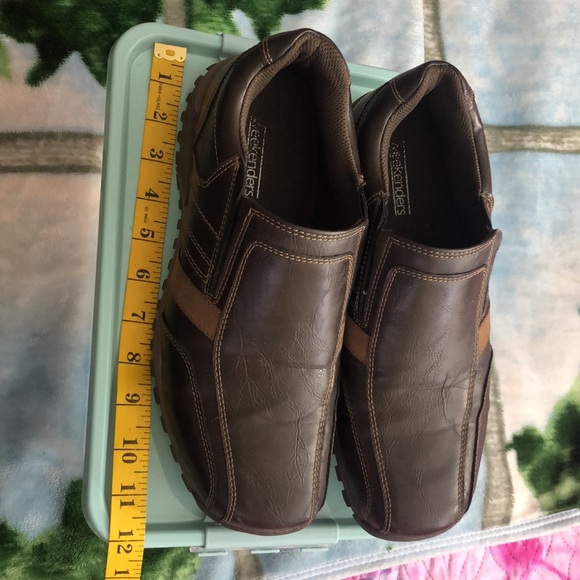 Man shoes. Size 9 ( Euro 42 ). Brown leather with some suede details. Great look - Picture 7 of 12